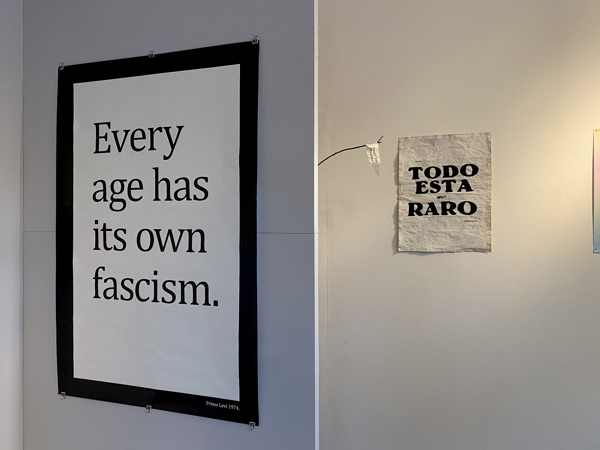 Estas son nuestras retorcidas palabras, Zurich